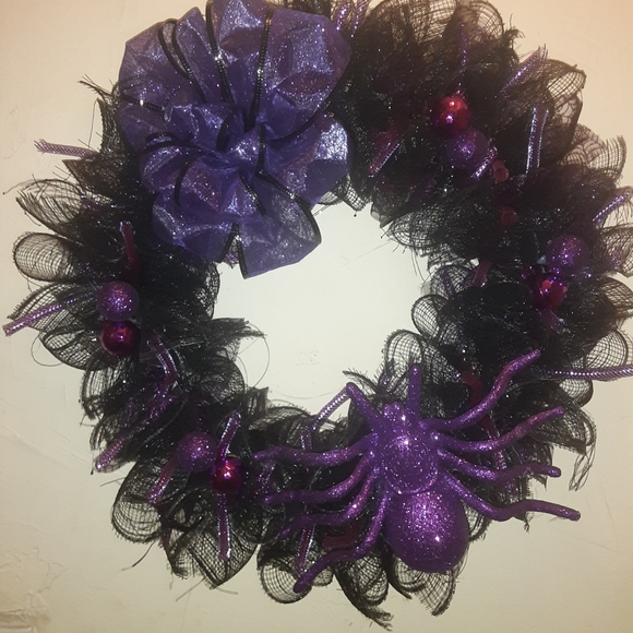 Halloween wreath - Picture 4 of 8
